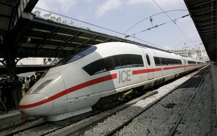 Deutsche Bahn heeft vijftien nieuwe ICE-treinen besteld bij Siemens. Foto EPA