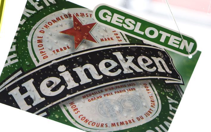 Heineken bevriest salarissen. Foto ANP