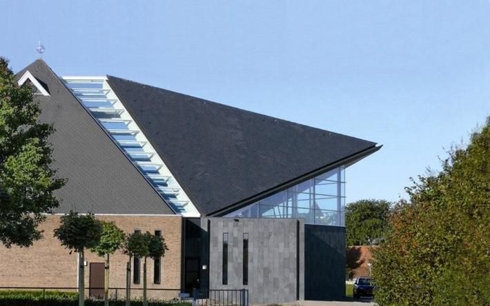 MELISKERKE – Het kerkgebouw van de gereformeerde gemeente te Meliskerke is uitgebreid. Een extra vleugel aan de noordzijde zorgt voor meer ruimte en licht. Foto Nijsse Architectuur.