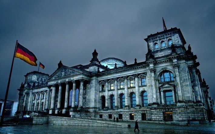 De Rijksdag in Berlijn, het gebouw van het Duitse parlement. Foto: ANP