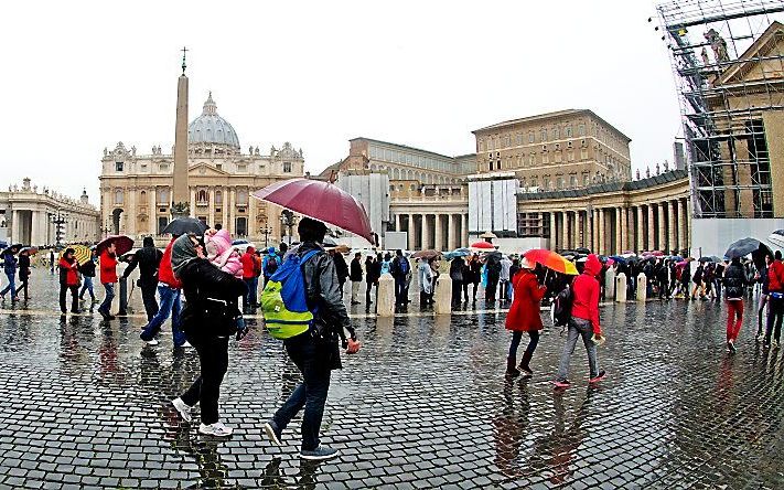 Sint Pietersplein in Rome. beeld ANP