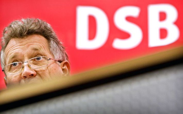 Oprichter Dirk Scheringa van de DSB Bank. Foto ANP