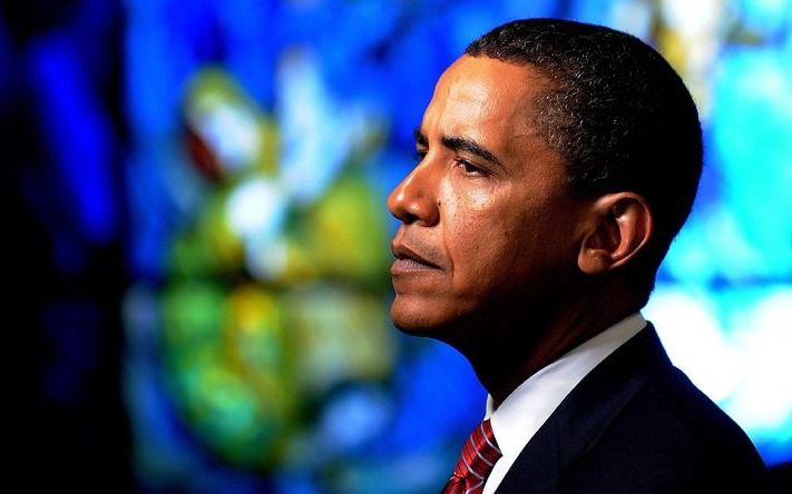 WASHINGTON - Het Witte Huis wist nog niet met zoveel woorden te reageren op de toekenning van de Nobelprijs voor de Vrede aan Barack Obama. Foto EPA