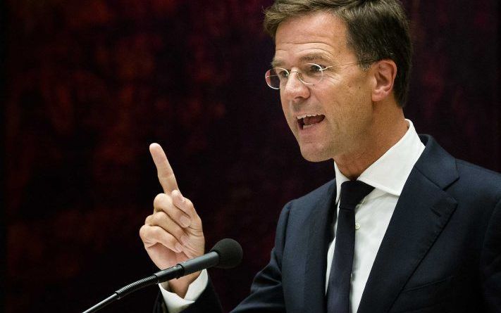 Premier Rutte. beeld ANP