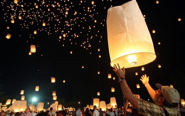 Herdenking van de verwoestende tsunami in Thailand, 26 december 2009, vijf jaar na de beving. Foto EPA