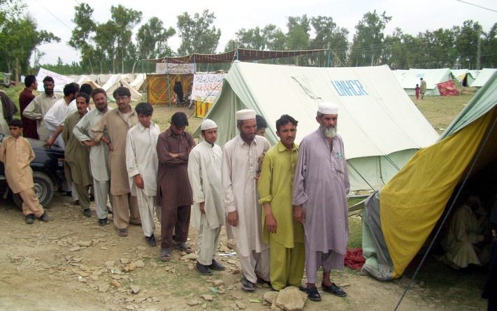 ISLAMABAD – Het Pakistaanse leger heeft zaterdag zeker 55 militanten gedood in de Swatvallei in het noordwesten van het land. Dat heeft het leger bekendgemaakt. Foto EPA