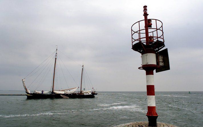 TERSCHELLING - Ingang haven West-Terschelling. Foto ANP