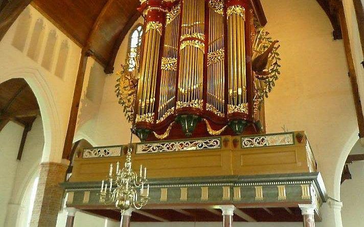 Het orgel in de Oude Kerk van Naaldwijk. Foto organisatie Schuurmanconcours