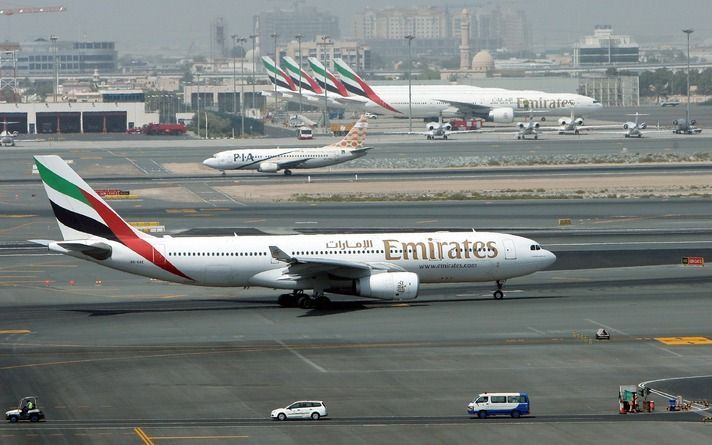 Luchtvaartmaatschappij Emirates. Foto ANP