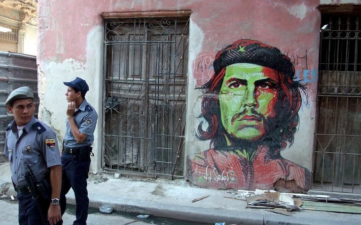 Straatbeeld in Havana. Foto EPA