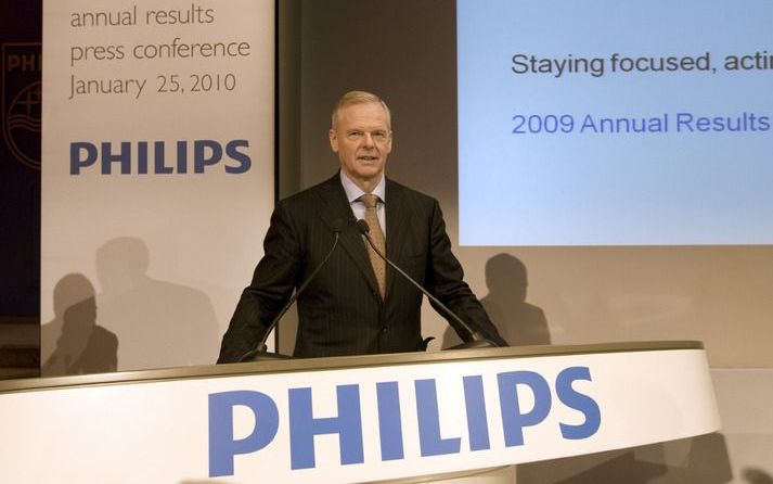 EINDHOVEN - Philips-topman Kleisterlee. Foto ANP