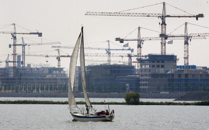 De Amsterdamse nieuwbouwwijk IJburg. Foto ANP