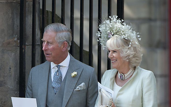 Prins Charles en zijn vrouw Camilla, de hertogin van Cornwall. Foto EPA