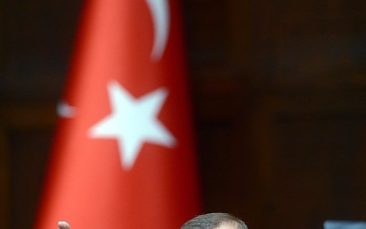 De Turkse premier Recep Tayyip Erdogan. Foto EPA