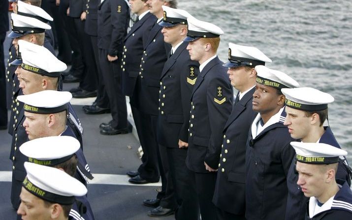 Het kabinet overweegt om op verzoek van het VN-Voedselprogramma WFP een marinefregat in te zetten voor de kust van Somalië. Foto ANP