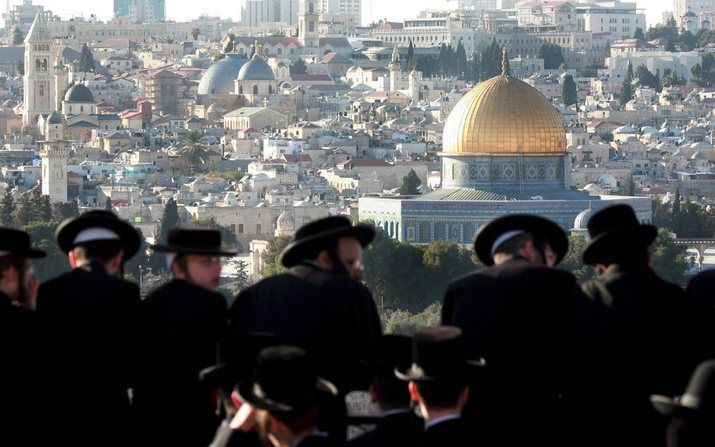 „Hartelijke verbondenheid met het Joodse volk staat niet gelijk aan krampachtig vasthouden aan geografische grenzen en het altijd verdedigen van het optreden van de Israëlische regering.” Foto EPA