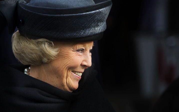 HILVERSUM - De Bond van Oranjeverenigingen pleit voor het uitzenden van een felicitatie aan de koningin. Foto ANP