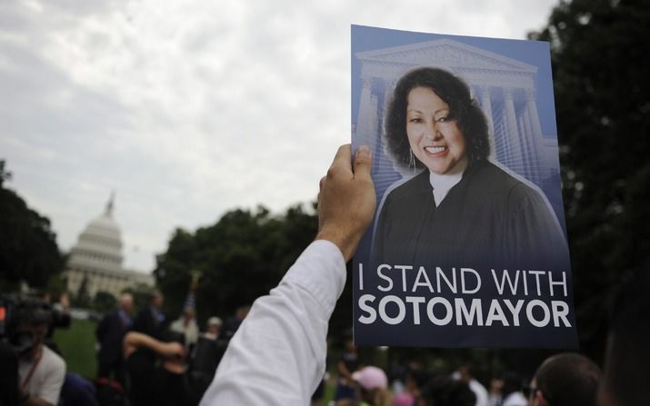 Sonia Sotomayor is geliefd bij de bevolking. Foto EPA