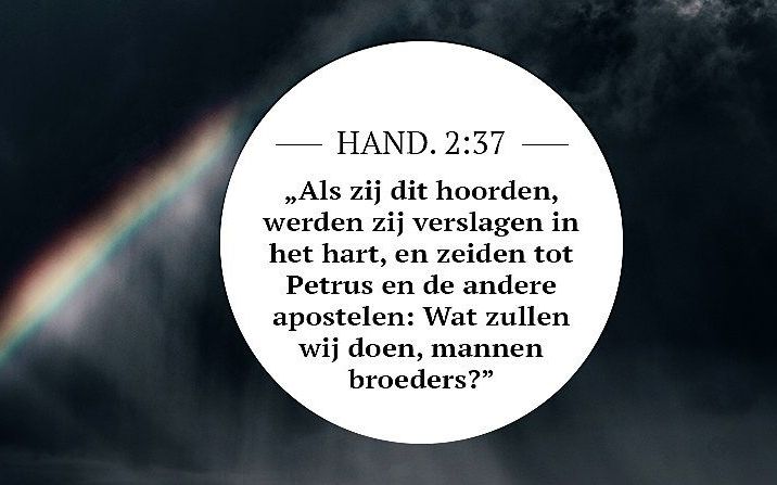 Meditatie | Handelingen 2:37 | Overtuiging van zonde