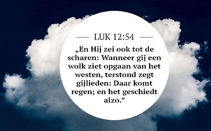 Meditatie | Lukas 12:54 | Weersverwachting