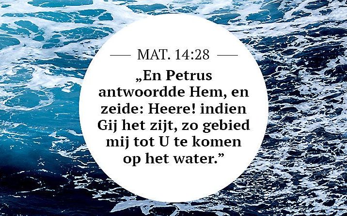 Meditatie | Mattheüs 14:28 | Petrus' geloof