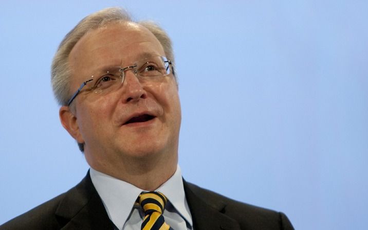 Eurocommissaris Olli Rehn. Foto EPA.