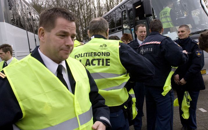 DEN HAAG – Een protestactie van beveiligers van premier Balkenende en sommige Tweede Kamerleden is donderdag mislukt. Foto: ANP