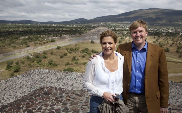 Prins Willem-Alexander en prinses Máxima. Foto ANP