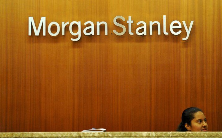 NEW YORK - Een receptie van een kantoor van Morgan Stanley. Foto EPA