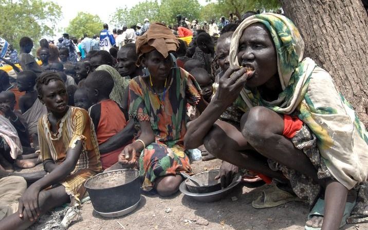 Sudanese vluchtelingen in de regio Darfur. Foto EPA