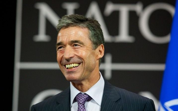 Secretaris-generaal van de NAVO Anders Fogh Rasmussen. Foto EPA