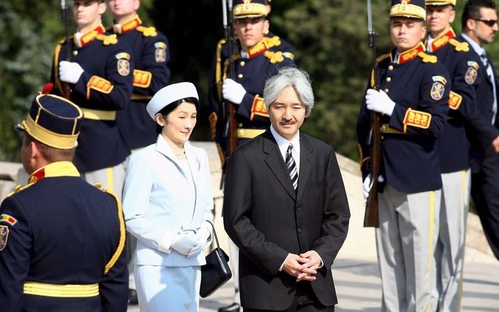 DEN HAAG – De Japanse prins en prinses Akishino brengen van 21 tot 26 augustus een bezoek aan Nederland in het kader van 400 jaar handelsbetrekkingen met Japan. Dat meldde de Rijksvoorlichtingsdienst woensdag. Foto ANP