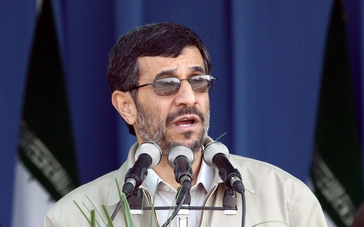 Kerkelijk leiders willen wapenembargo tegen Iran. Foto: de Iraanse president Ahmadinejad. Foto EPA