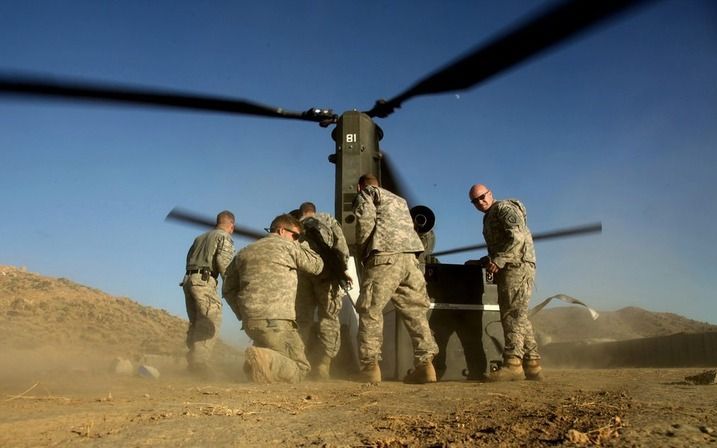 Amerikaanse soldaten in Afghanistan. Foto EPA