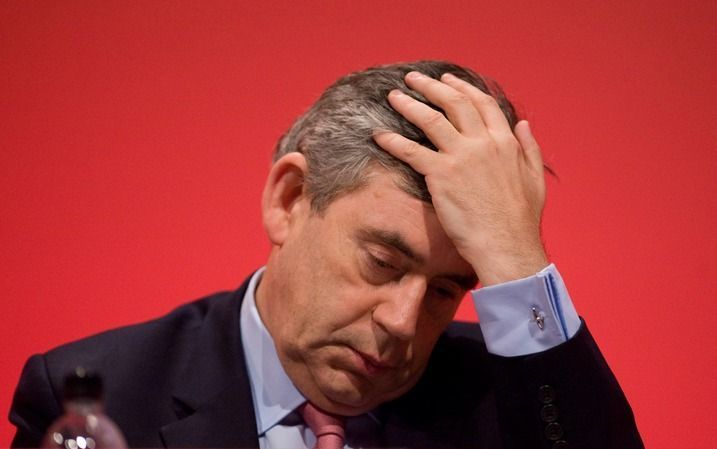 De Britse premier Gordon Brown. Foto EPA