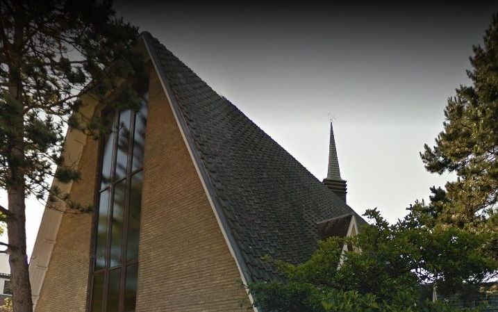 Goede Herderkerk (cgk) te Haarlem. beeld Google Street View