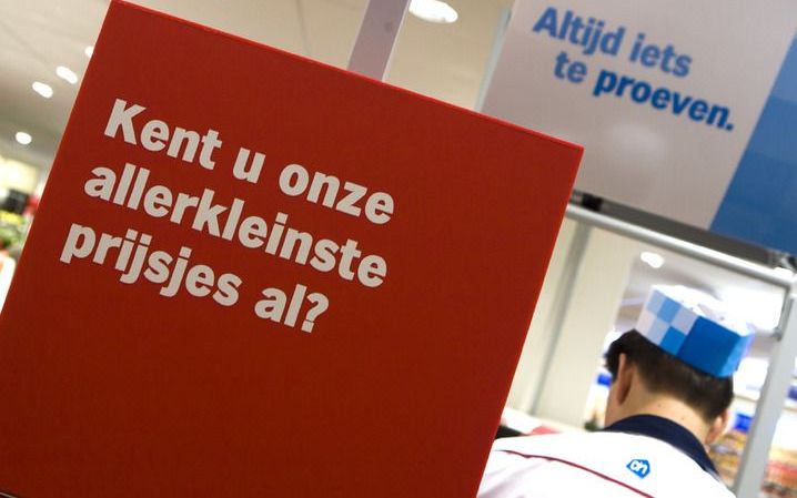 AMSTERDAM - Albert Heijn heeft ten onrechte btw naar beneden afgerond. Foto ANP