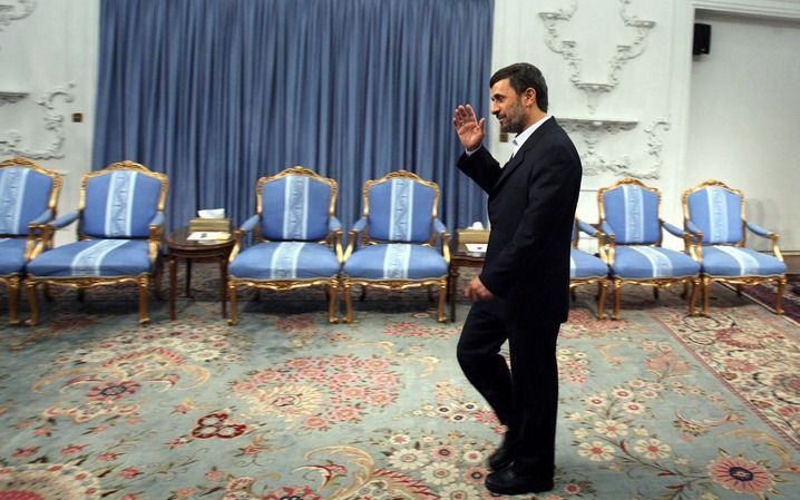 De Iraanse president Ahmadinejad. - Foto EPA