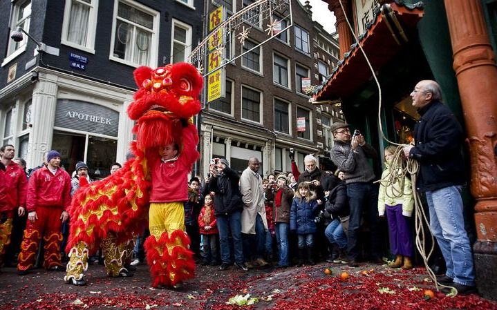 Aanstaande zondag is het Chinese nieuwjaar. Foto ANP