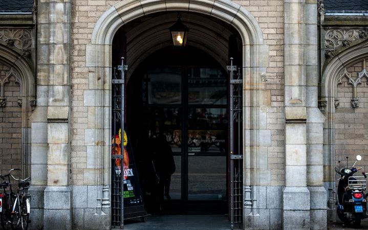 Ingang Nieuwe Kerk. Foto ANP