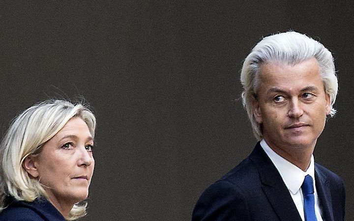 Le Pen en Wilders. Foto ANP