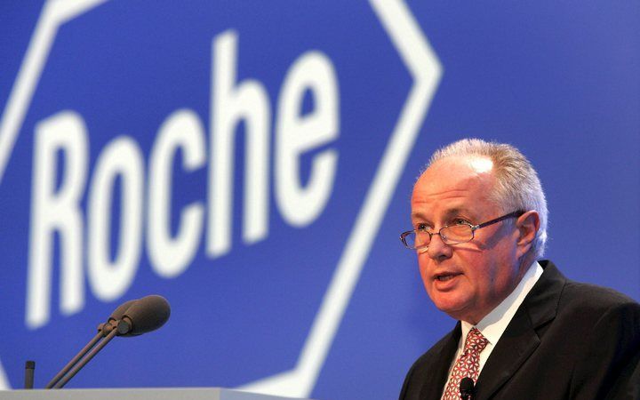 Het Zwitserse farmacieconcern Roche heeft het bod op zijn Amerikaanse partner Genentech vrijdag verlaagd. Foto EPA