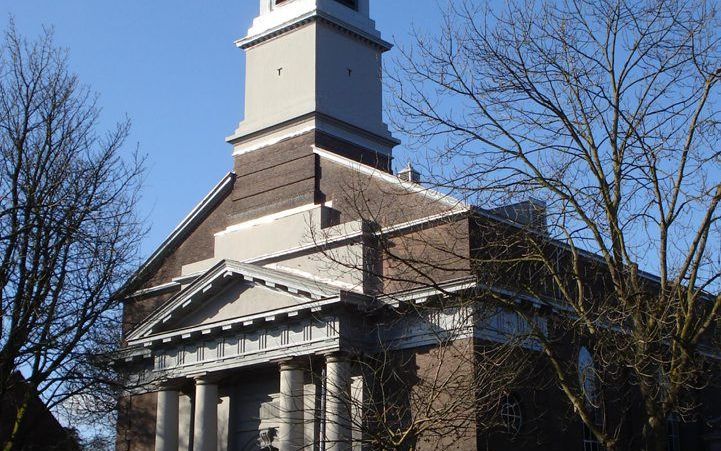 Hoflaankerk in Rotterdam-Kralingen. beeld Wikifrits/Wikimedia