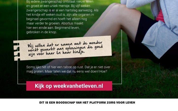 De flyer die vorige week huis aan huis werd verspreid. beeld NPV