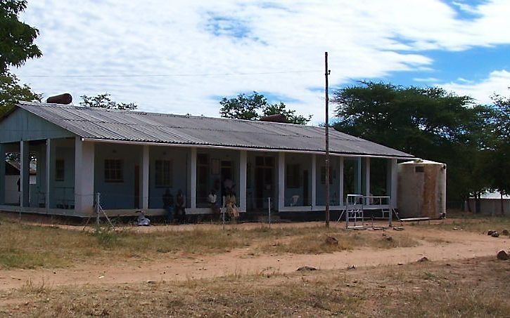 Mbuma ziekenhuis in Zimbabwe. beeld Wikimedia