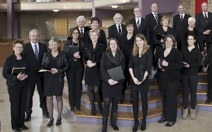 Het christelijk kamerkoor Maassluis. Beeld kamerkoormaassluis.nl