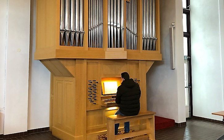 Het orgel van Nijsse in Soest. beeld hervormde gemeente Woudenberg