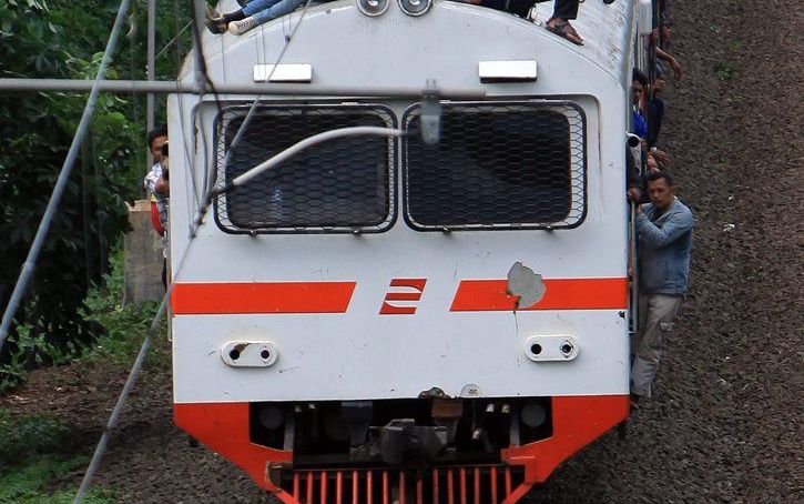 Trein in Jakarta. Foto EPA