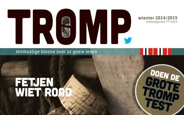 De cover van de glossy van Tromp van Buurtjen. beeld RD