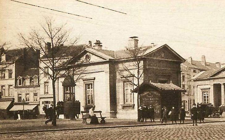 De Belgische stad Anderlecht rond 1900. Foto DelCampe